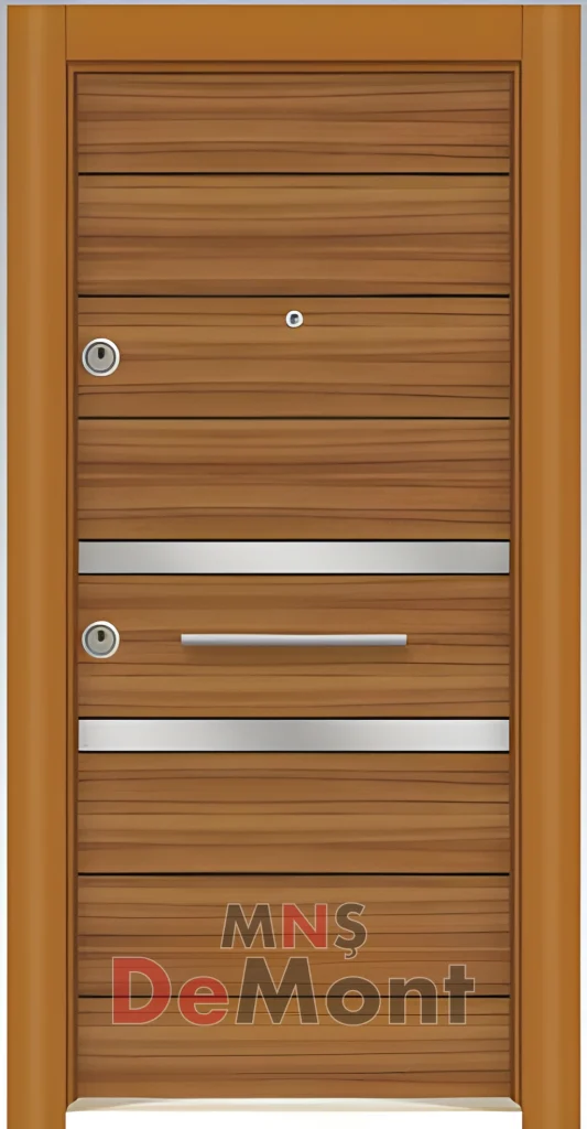 celik-kapi-tek-renk-kromlu-laminoks-d1114